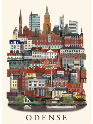 Odense - by billede