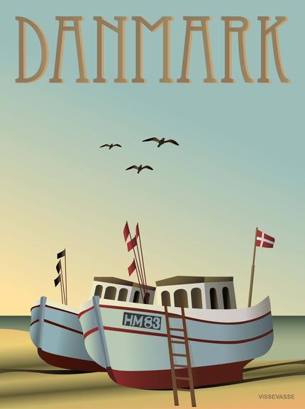 Danmark Fiskebaade - vissevasse