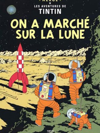 De første skridt på månen - tintin