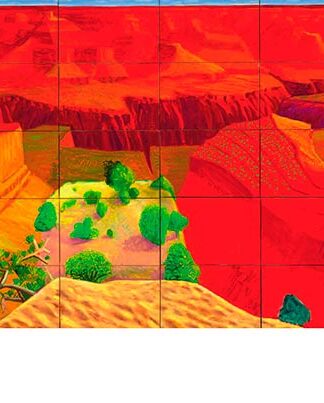 David Hockney - Louisiana - A closer grand canyon