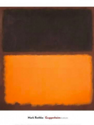 Mark Rothko - Guggenheim - no title - brown - orange