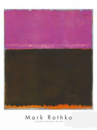 Mark Rothko - Uden titel - lila - brun