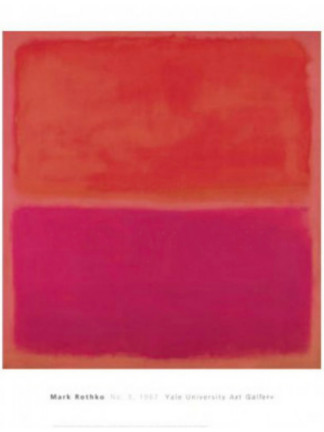 Mark Rothko - red - rosa