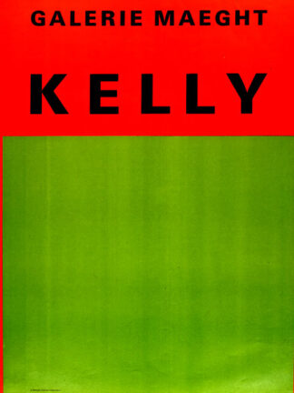 Ellsworth Kelly Orange et vert gellerie maegt 1954
