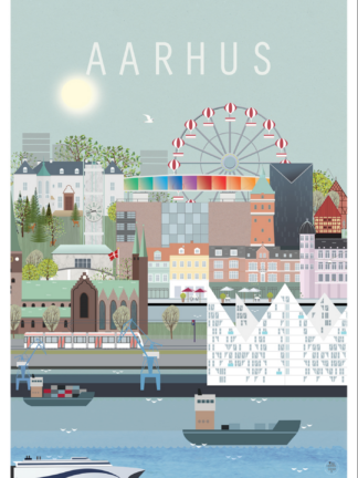 Lydia Wienberg - Aarhus by plakat