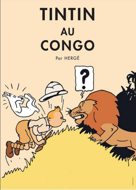 Varebillede af Tintin i Congo