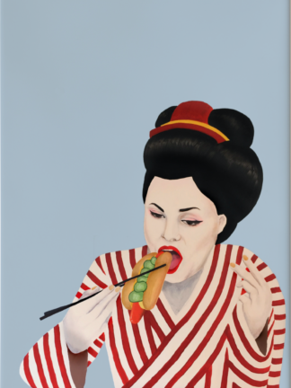 Taisho - Sulten Geisha - lyseblå