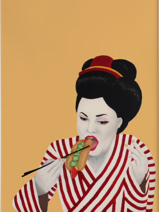 Taisho - Sulten Geisha - orangegul