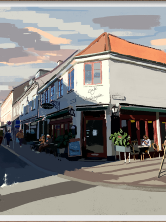 Plakaten Aarhus, Stedkendt: Vestergade Aarhus