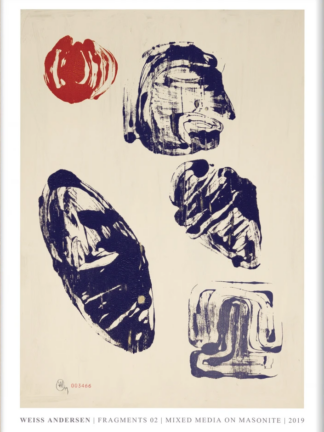 Plakaten Aarhus - Weiss Andersen: fragments 02