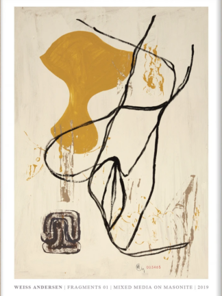 Plakaten Aarhus: Weiss Andersen - Fragments 01