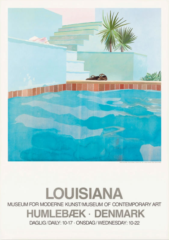 David Hockney: Pool and steps