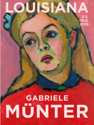 Gabrielle Münter - portræt af en ung pige (1908)