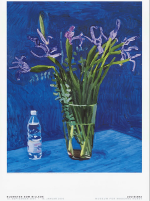 David Hockney - Iris med dansk vand