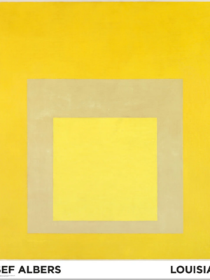 Josef Albers - Homage to the square: Yellow Climate