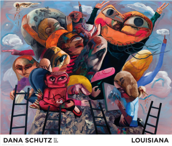 Dana Schutz - Mountain group