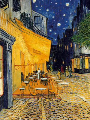 Vincent van Gogh - Cafe at Night