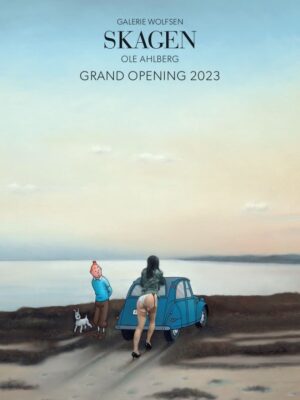 Tintin Ole Ahlberg Skagen grand opening 2023