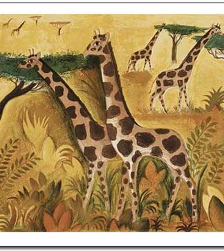 Hans Scherfig -7 giraffer