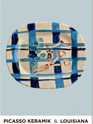 Picasso: Still-life with a bunch of grapes and scissors,