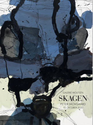 Peter Skovgaard, Plakat til udstillingen på Gallerie Wolfsen, Skagen